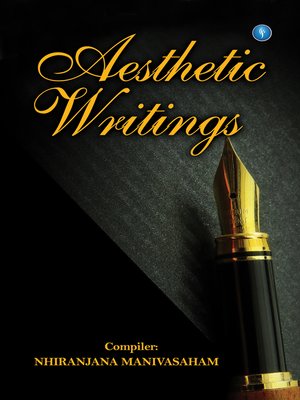 cover image of Aesthetic Writings